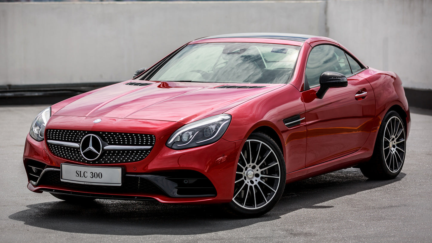 Mercedes Benz Slc Class Amg Line My Hd Art Print Poster