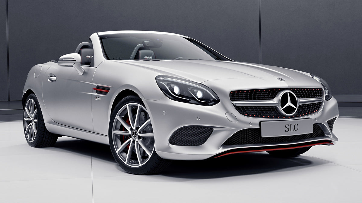 Mercedes Benz Slc Class Red Art Edition Hd Art Magnet