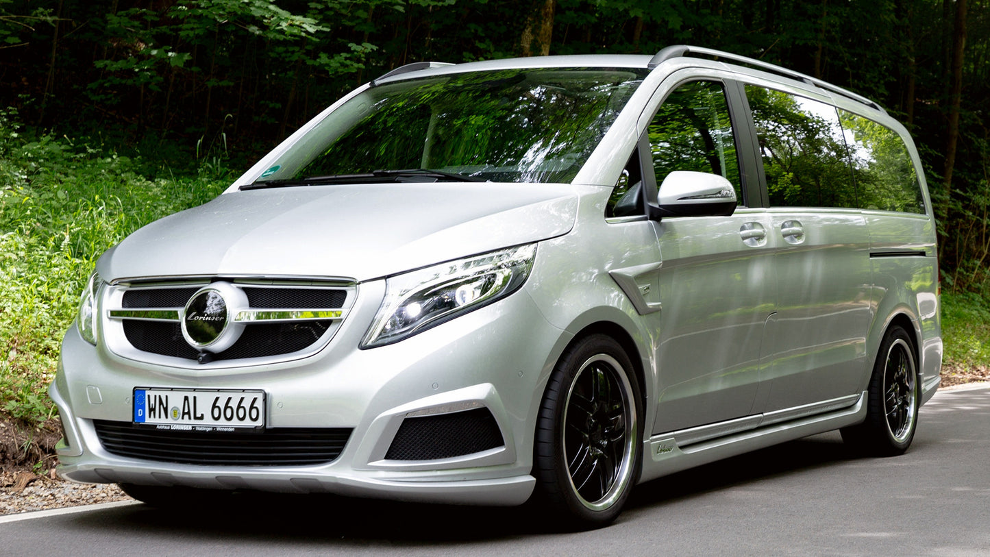 Mercedes Benz V Class By Lorinser Hd Art Keychain