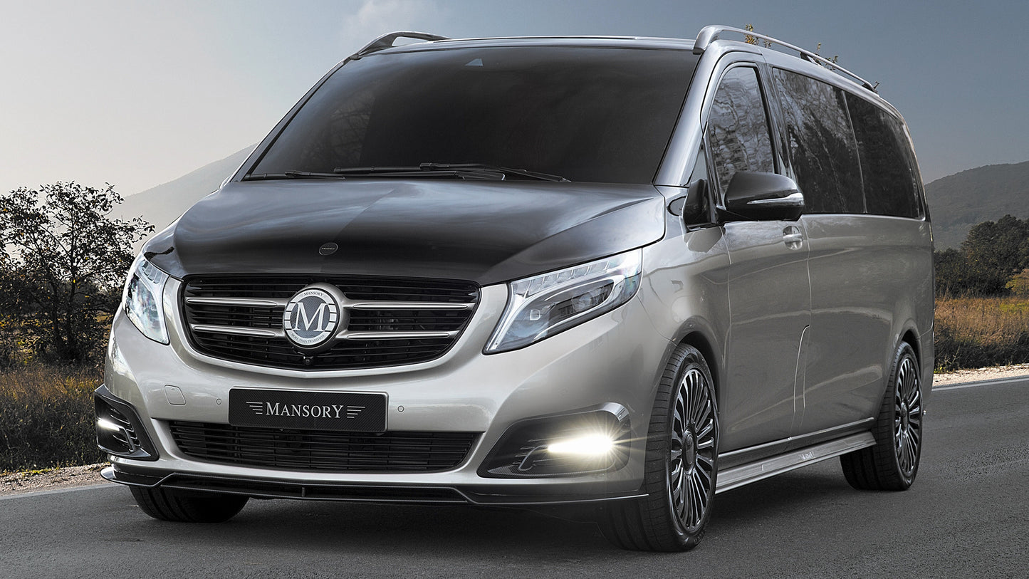 Mercedes Benz V Class By Mansory Extralong Hd Art Print Poster