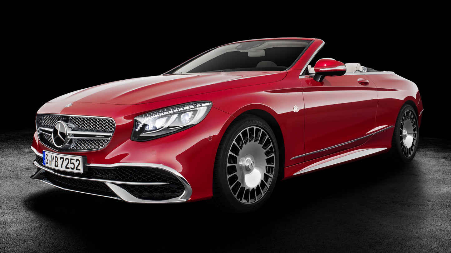 Mercedes Maybach S Class Cabriolet Hd Art Keychain