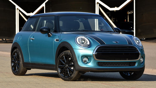 Mini Cooper Caribbean Aqua Door Za Hd Art Keychain