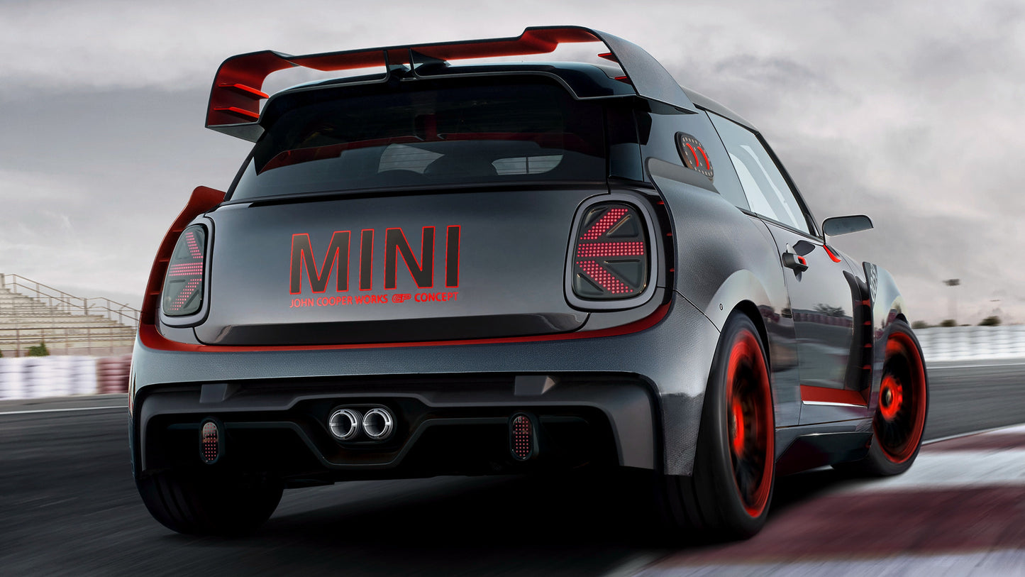 Mini John Cooper Works Gp Concept Hd Art Keychain