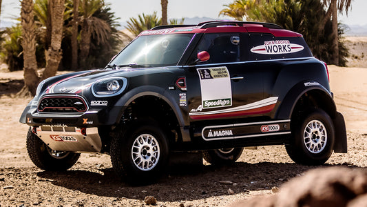Mini John Cooper Works Rally Hd Art Keychain