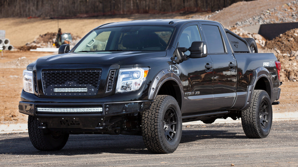 Nissan Titan Xd Pro 4X Project Truck Hd Art Magnet