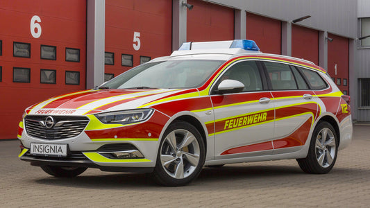 Opel Insignia Sports Tourer Feuerwehr Hd Art Keychain