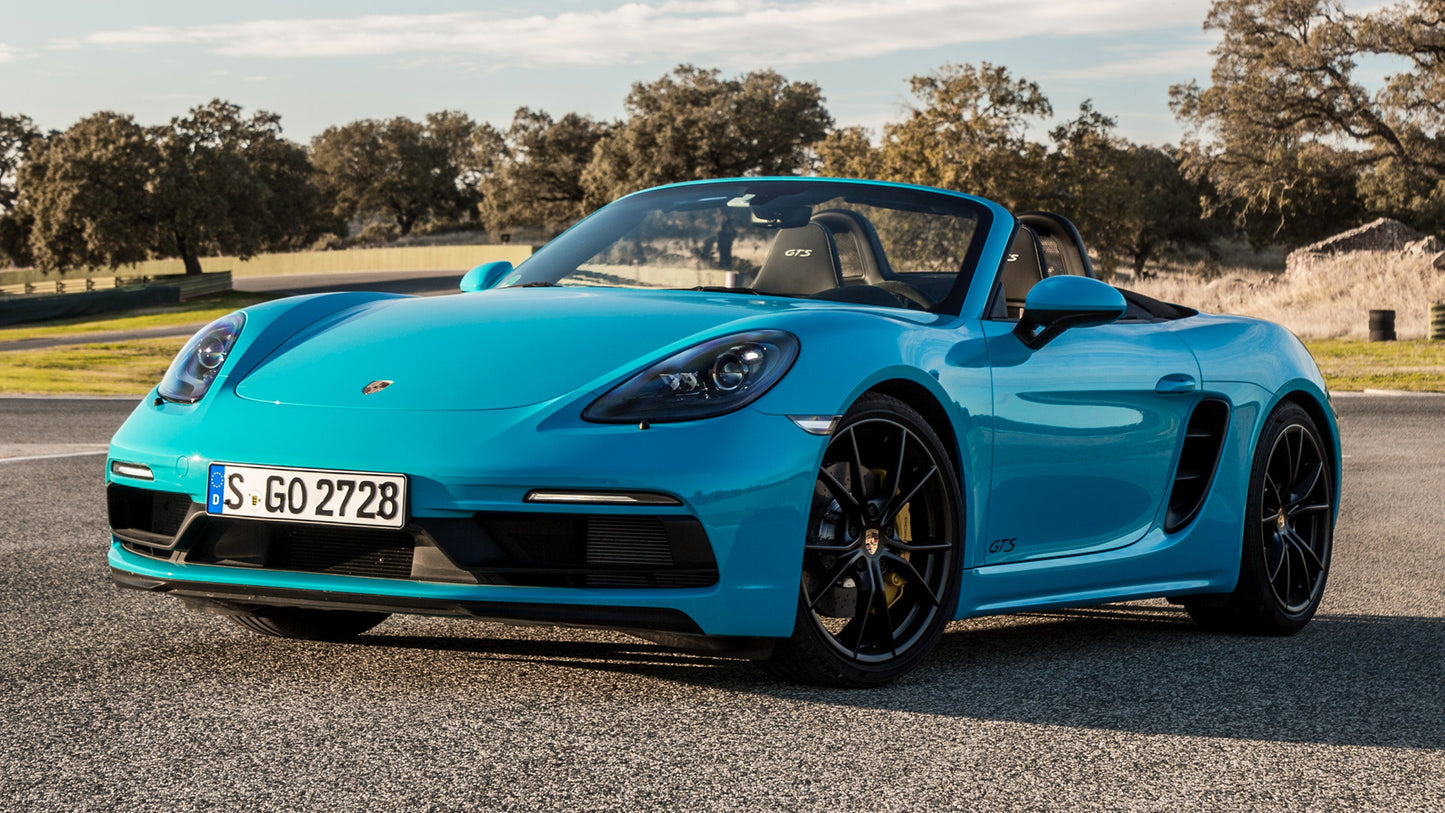 Porsche Boxster Gts Hd Art Keychain