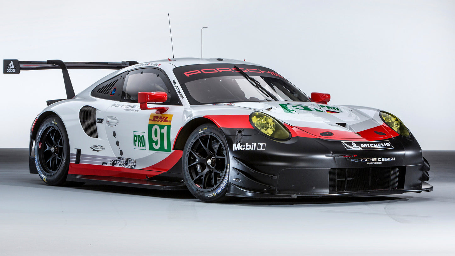 Porsche Rsr Hd Art Keychain