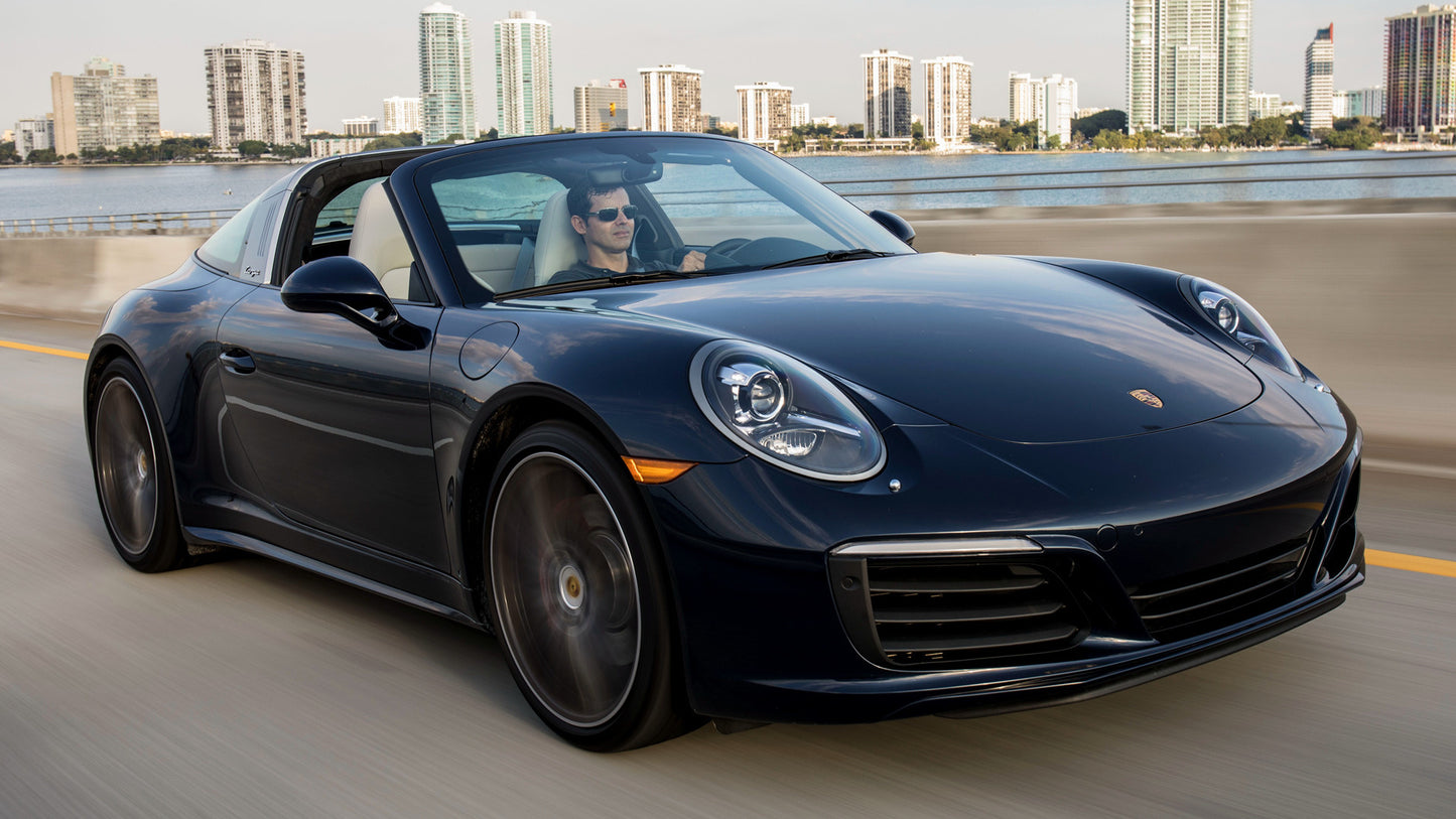 Porsche Targa S Us Hd Art Keychain