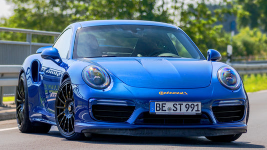 Porsche Turbo S Blue Arrow By Edo Competition Hd Art Magnet