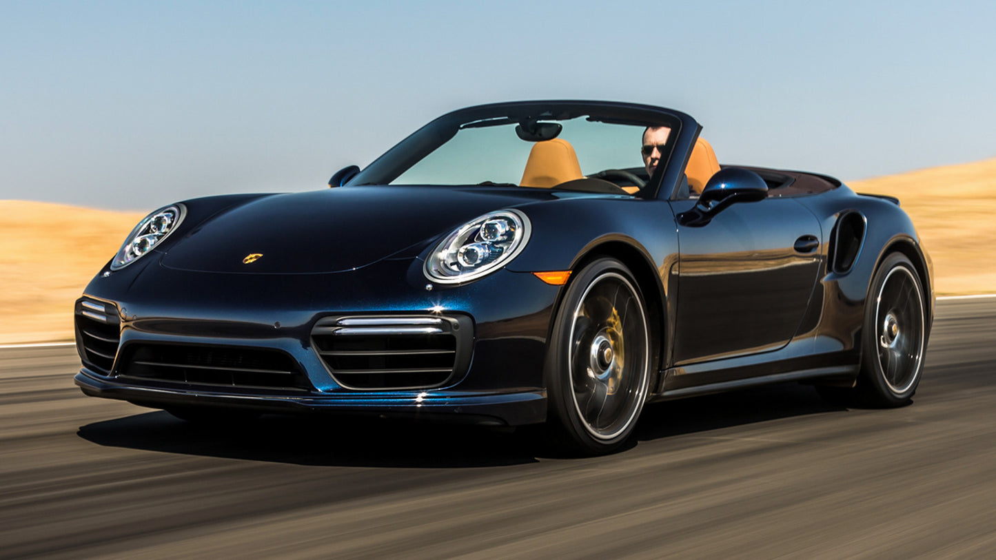 Porsche Turbo S Cabriolet Us Hd Art Keychain