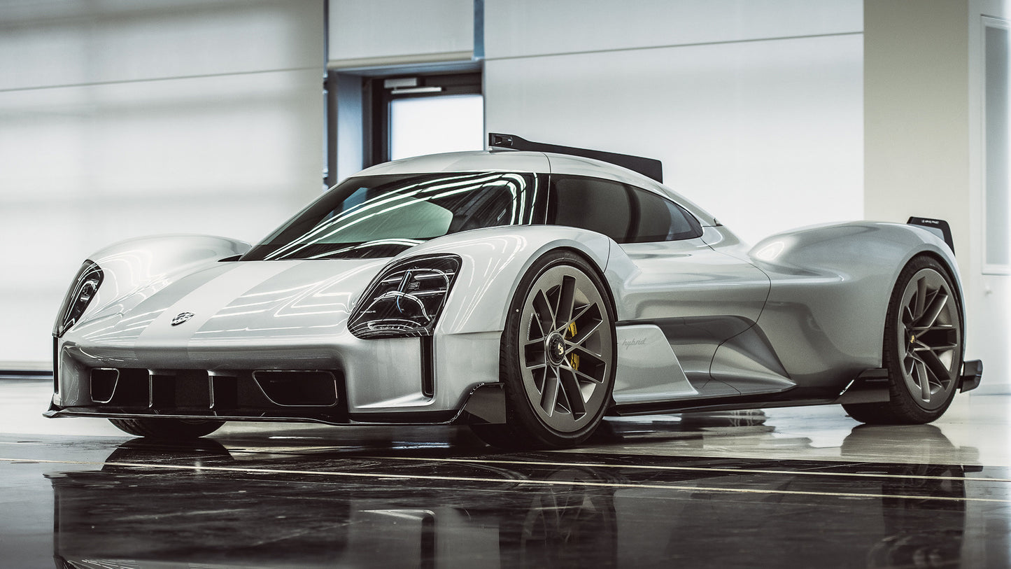 Porsche Street Hd Art Keychain