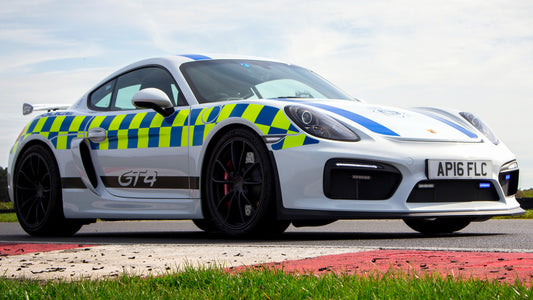 Porsche Cayman Gt4 Police Uk Hd Art Magnet