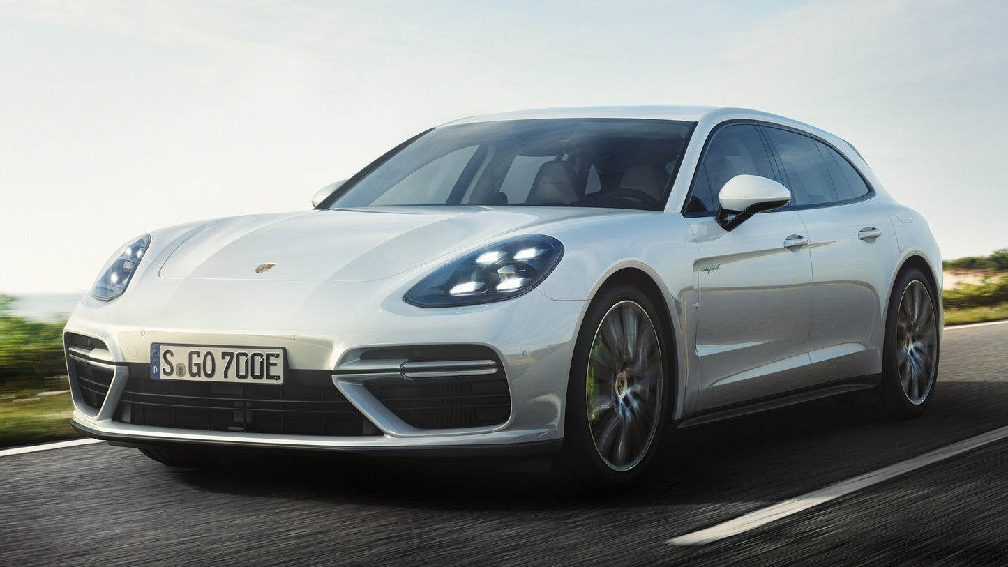 Porsche Panamera Turbo S E Hybrid Sport Turismo Hd Art Keychain