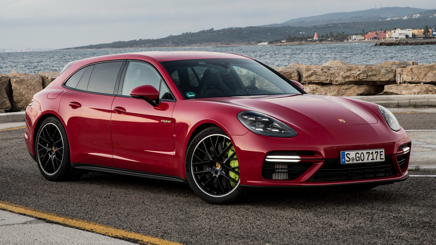 Porsche Panamera Turbo S E Hybrid Sport Turismo Hd Art Keychain