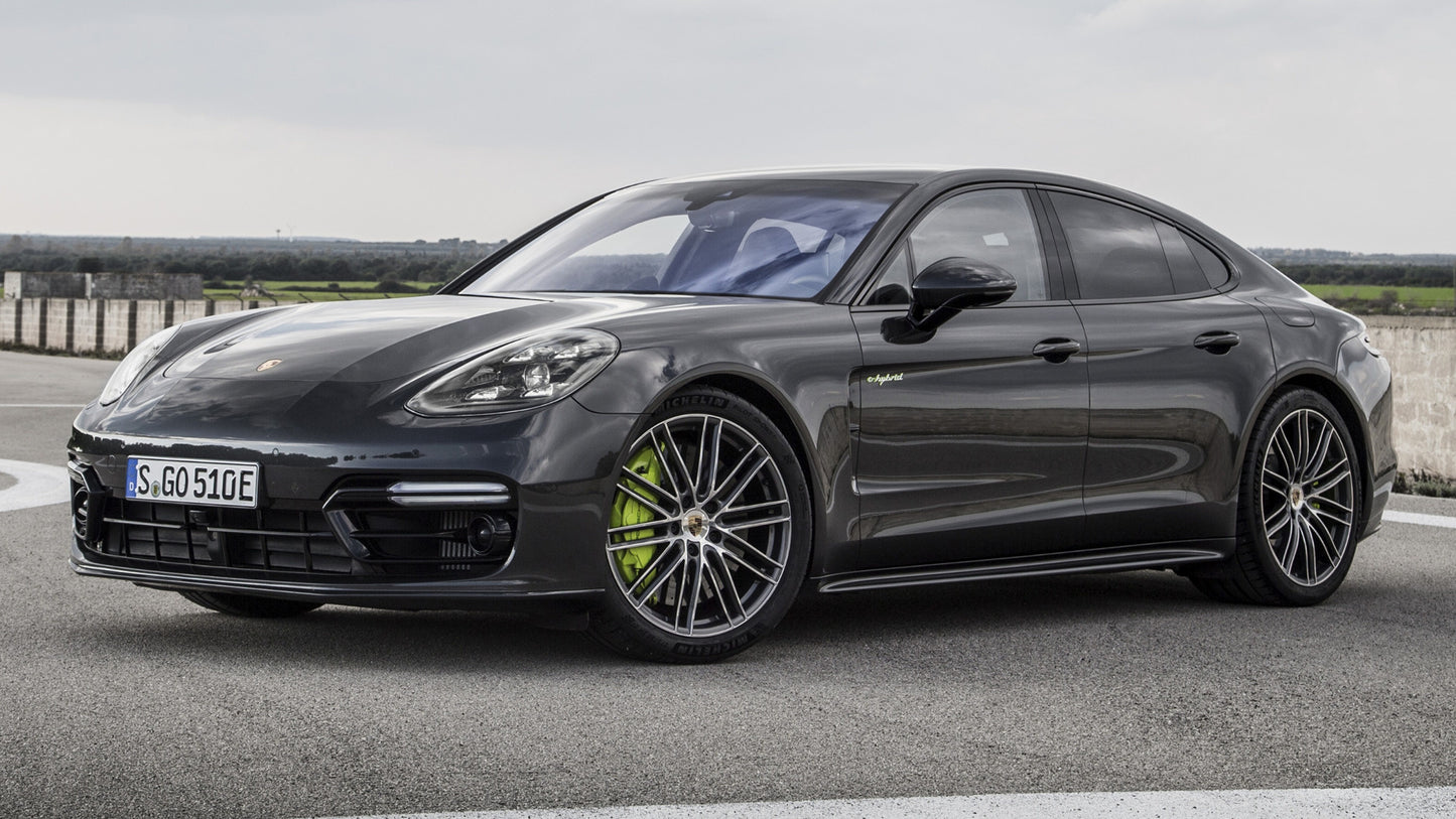 Porsche Panamera Turbo S E Hybrid Sportdesign Package Hd Art Keychain