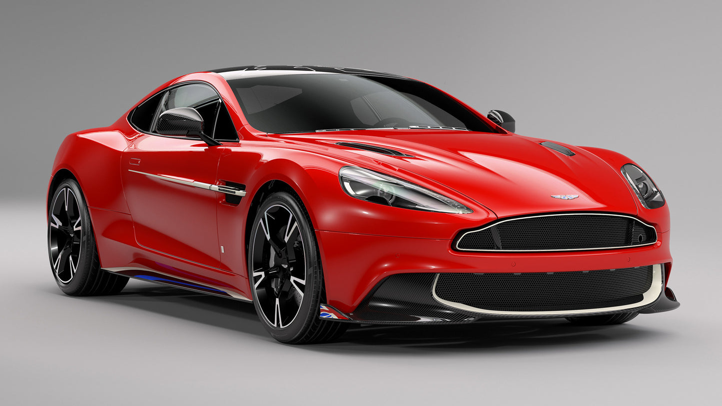 Q By Aston Martin Vanquish S Red Arrows Edition Hd Art Keychain
