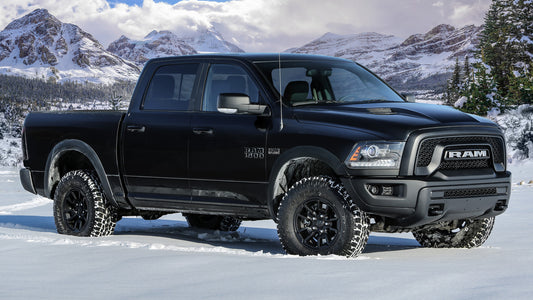 Ram Rebel Black Crew Cab Hd Art Magnet