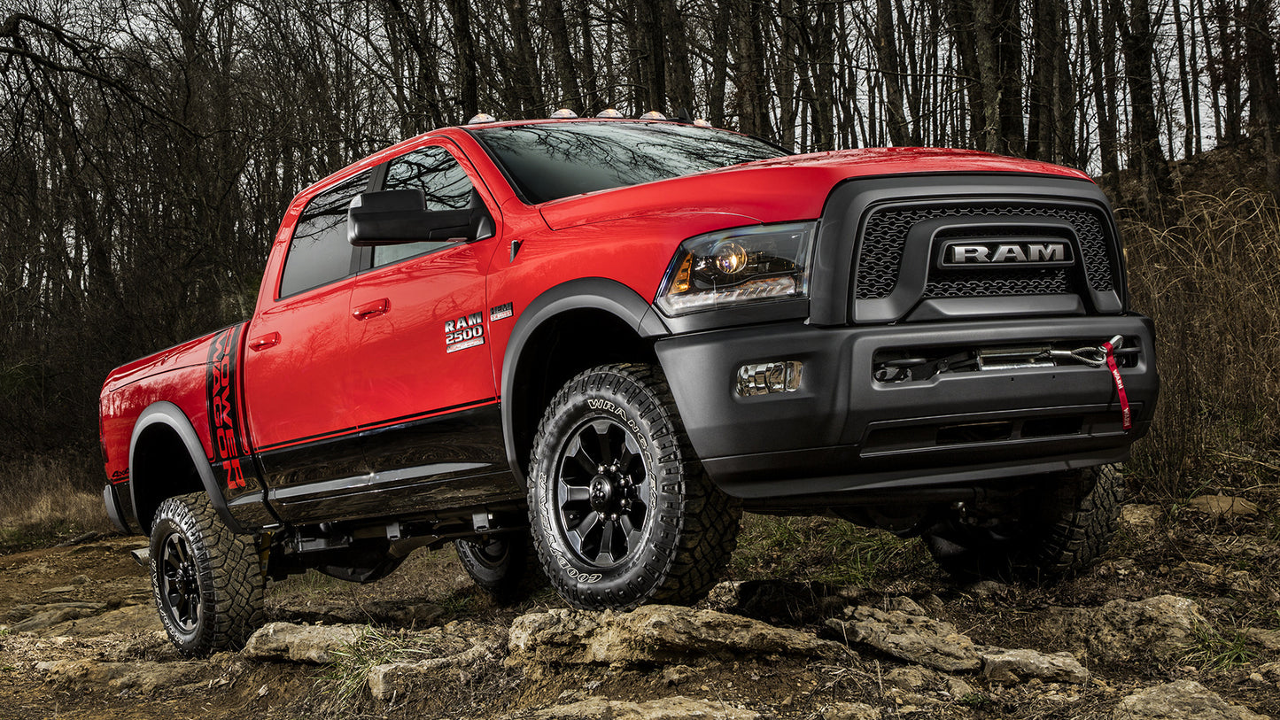 Ram Power Wagon Crew Cab Hd Art Keychain