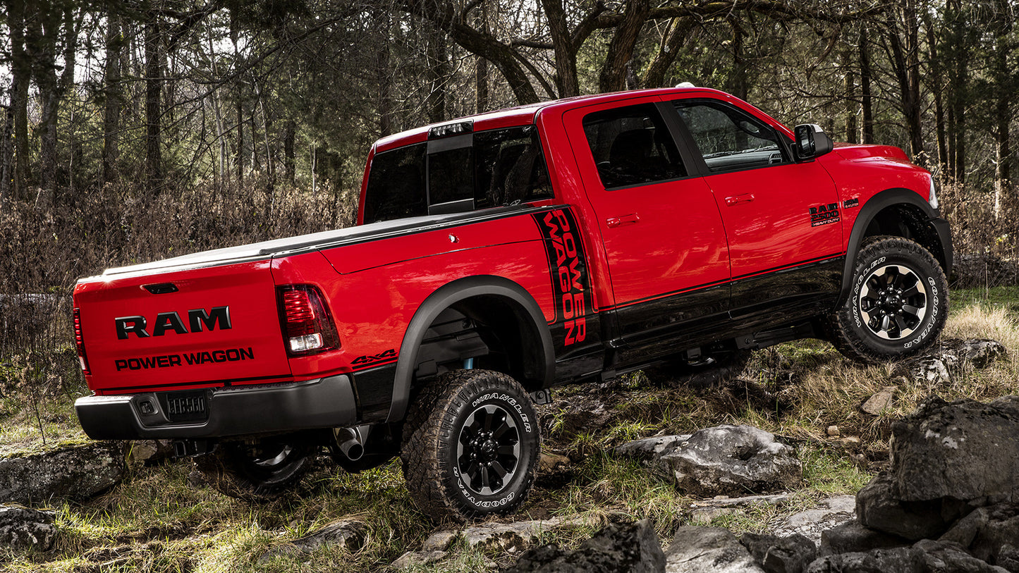 Ram Power Wagon Crew Cab Hd Art Keychain