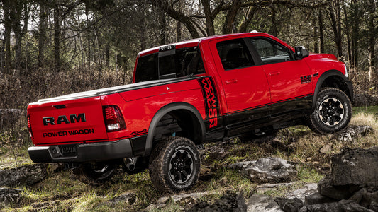 Ram Power Wagon Crew Cab Hd Art Magnet