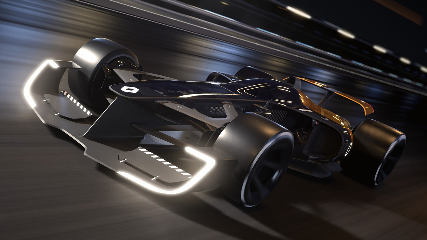 Renault Rs Vision Concept Hd Art Keychain
