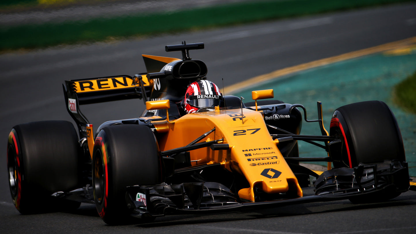 Renault Rs17 Hd Art Keychain