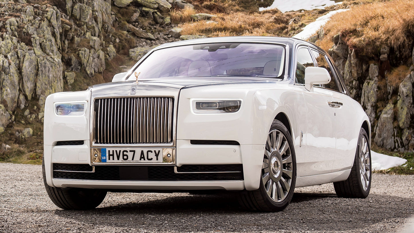 Rolls Royce Phantom Hd Art Keychain