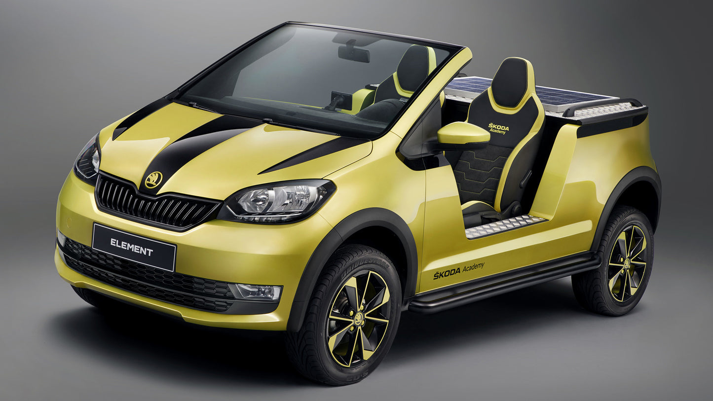 Skoda Element Concept Hd Art Keychain