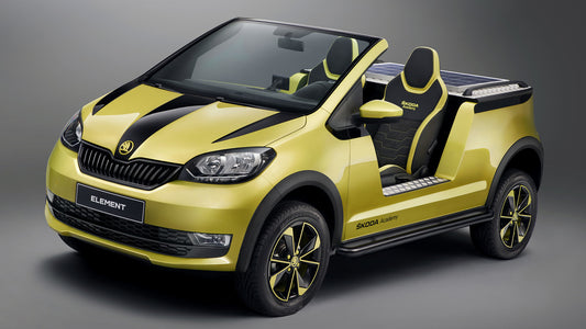 Skoda Element Concept Hd Art Keychain