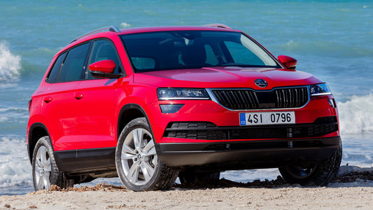 Skoda Karoq Hd Art Keychain