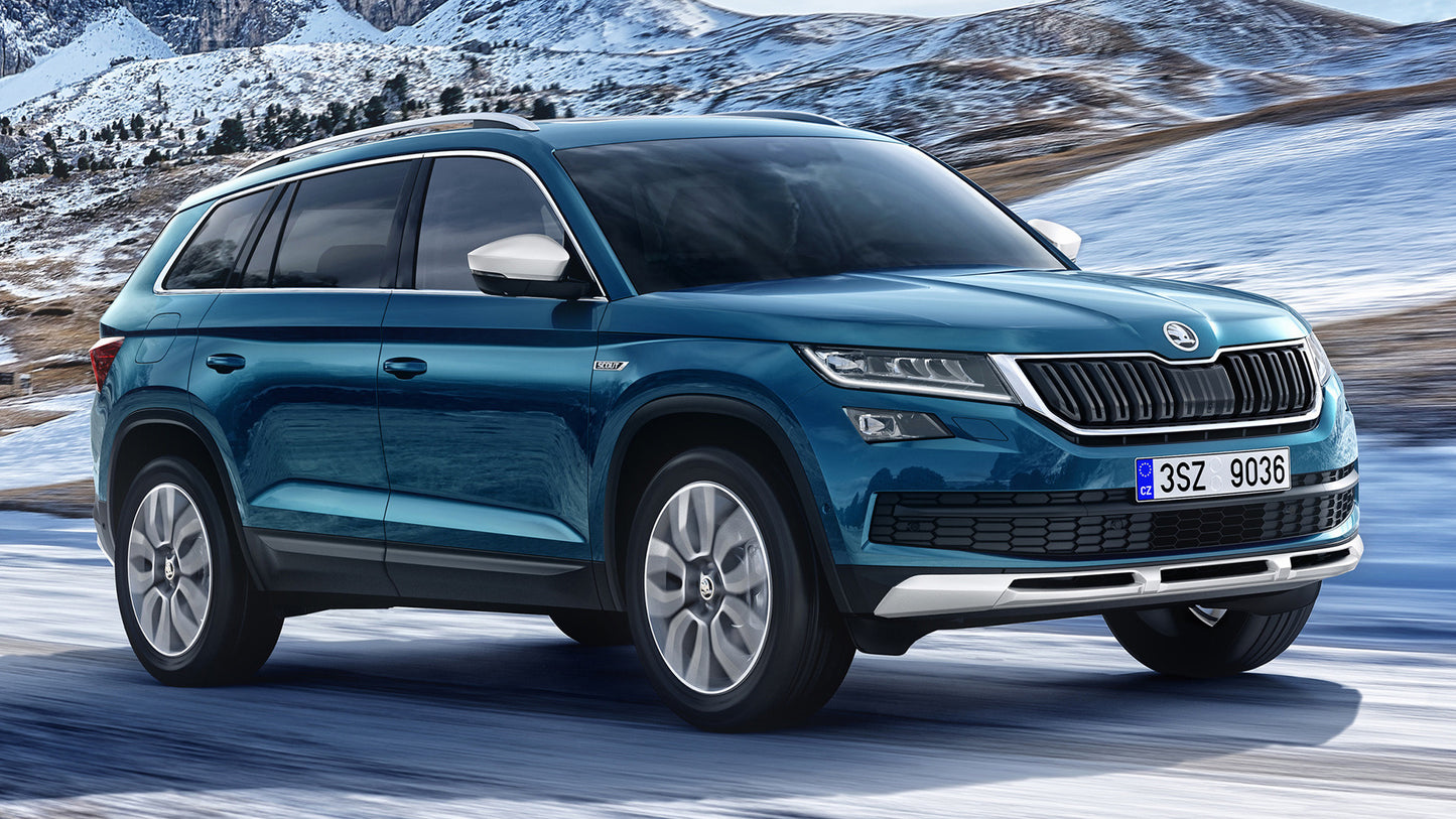 Skoda Kodiaq Scout Hd Art Keychain