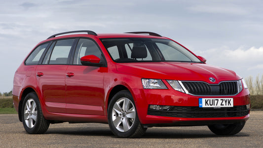 Skoda Octavia Estate Uk Hd Art Keychain