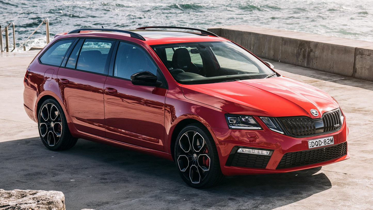 Skoda Octavia Rs Wagon Au Hd Art Keychain