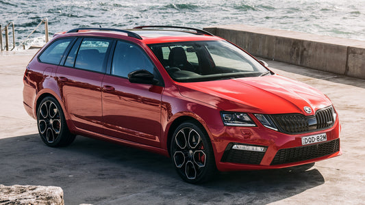 Skoda Octavia Rs Wagon Au Hd Art Keychain