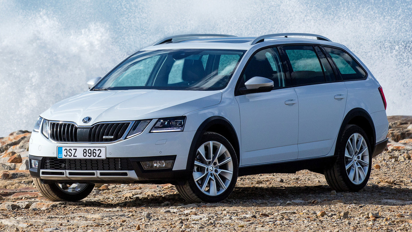 Skoda Octavia Scout Hd Art Keychain