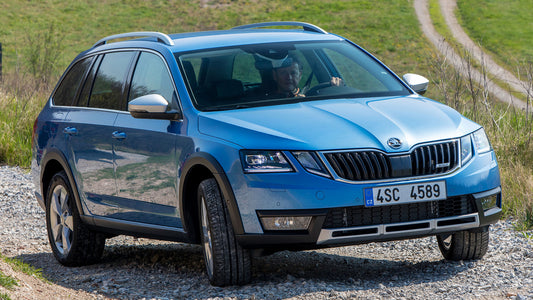 Skoda Octavia Scout Hd Art Keychain
