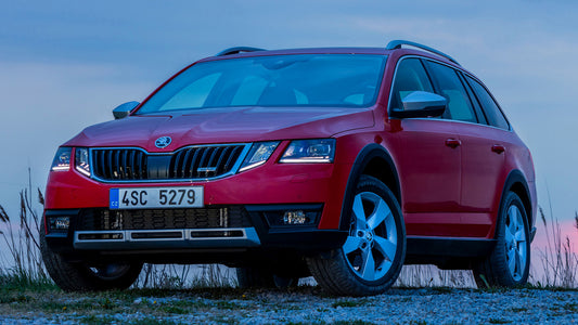 Skoda Octavia Scout Hd Art Keychain