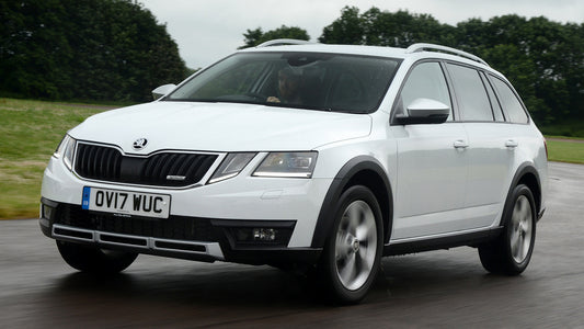 Skoda Octavia Scout Uk Hd Art Keychain