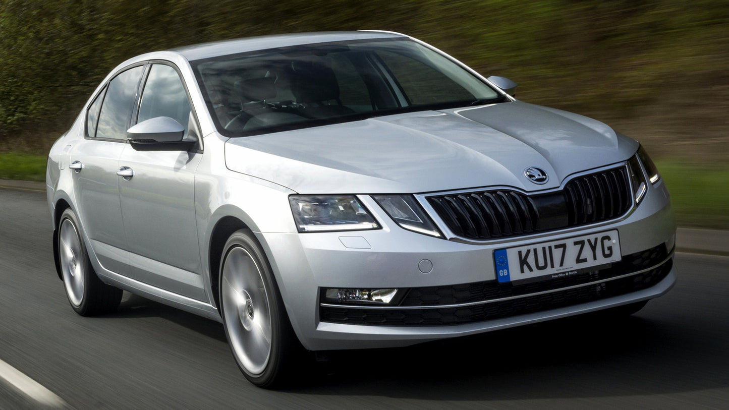 Skoda Octavia Uk Hd Art Keychain