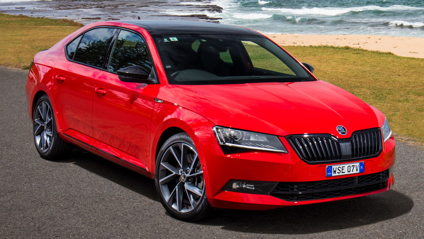 Skoda Superb Sportline Au Hd Art Keychain