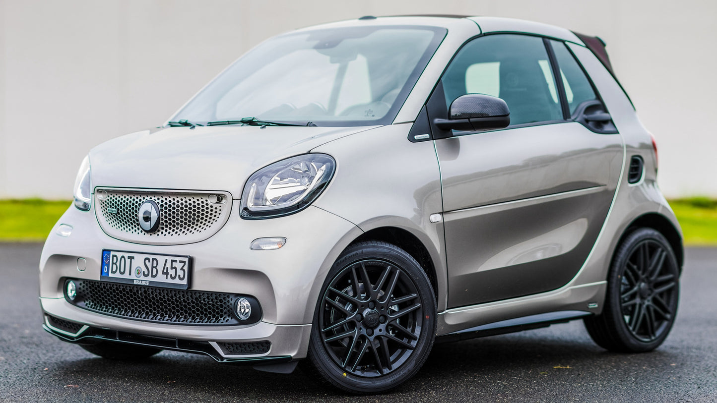 Smart Brabus Fortwo Cabrio 15Th Anniversary Hd Art Keychain