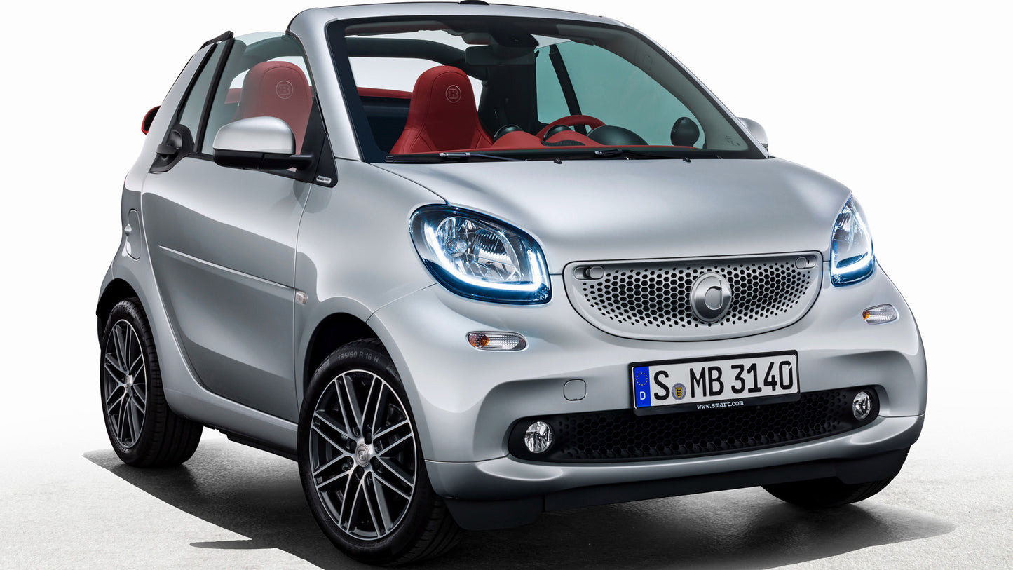 Smart Brabus Fortwo Cabrio Edition Hd Art Keychain