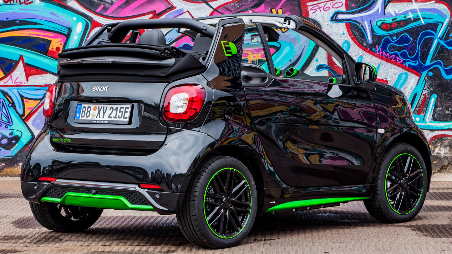 Smart Brabus Fortwo Cabrio Electric Drive Tailor Made Hd Art Keychain