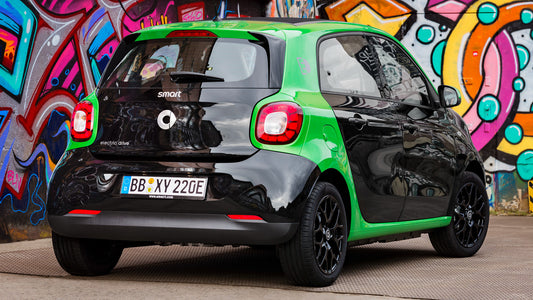 Smart Forfour Electric Drive Hd Art Keychain