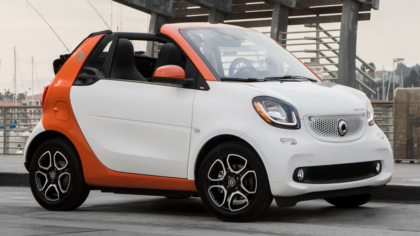 Smart Fortwo Cabrio Electric Drive Us Hd Art Keychain