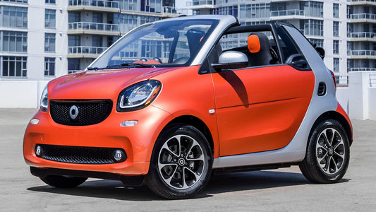 Smart Fortwo Cabrio Us Hd Art Keychain