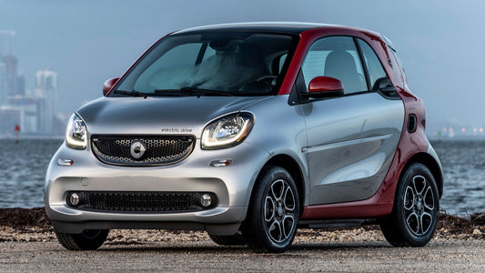 Smart Fortwo Electric Drive Us Hd Art Keychain