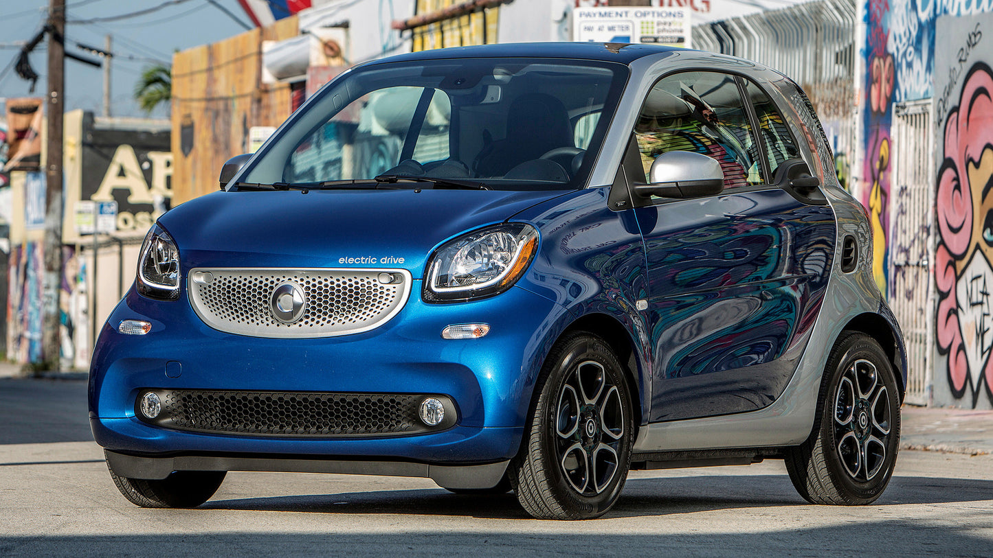 Smart Fortwo Electric Drive Us Hd Art Keychain