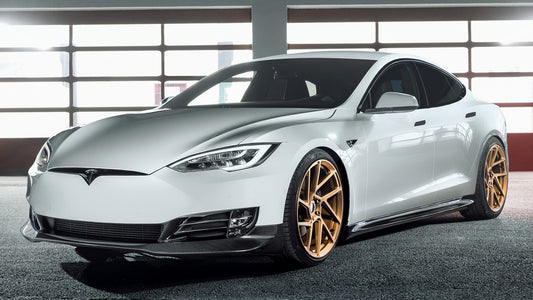 Tesla Model S By Novitec Hd Art Keychain